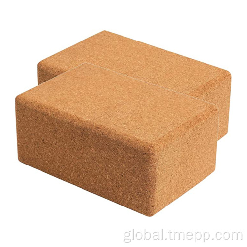 Cork Yoga Brick Custom Cork Yoga Block With Logo Supplier